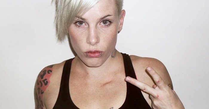 UFC star "Rowdy" Bec Rawlings.