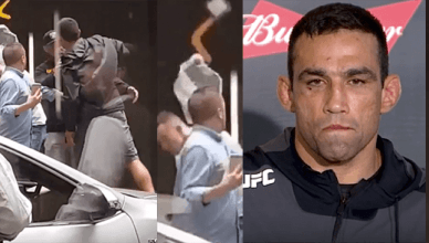 Colby Covington and Fabricio Werdum had an altercation in the street.