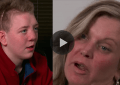 Keaton Jones and his mother.