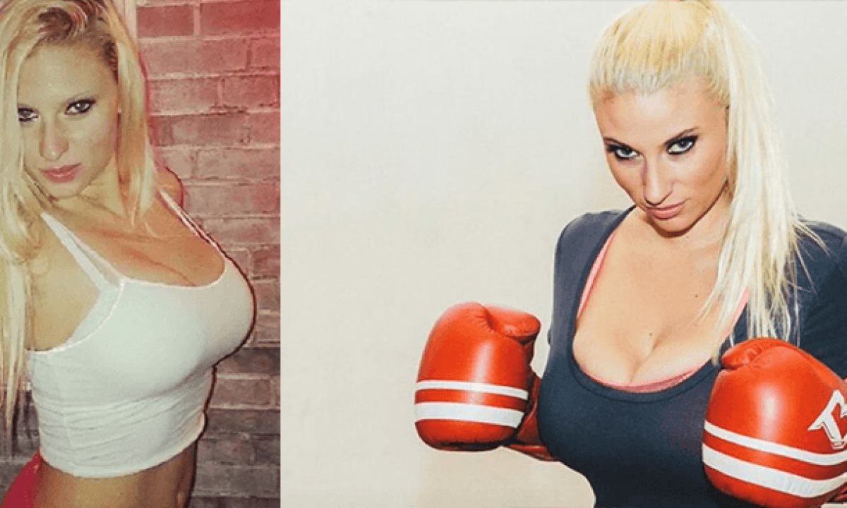 Brye Anne Russillo breasts too heavy, has to fight in higher division