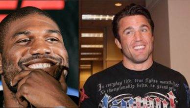 Rampage Jackson and Chael Sonnen.