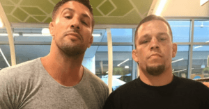 Brendan Schaub and Nate Diaz.