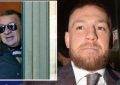 UFC lightweight champion Conor McGregor and his father.