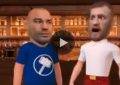 Animated parody of Conor McGregor during the alleged bar fight.