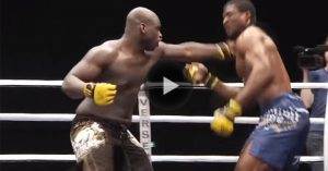 Francis Ngannou and Zoumana Cisse.