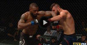 UFC Results: Julian Marquez defeats Darren Stewart via submission (guillotine) in round two