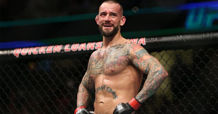 Former WWE champion CM Punk now in the UFC