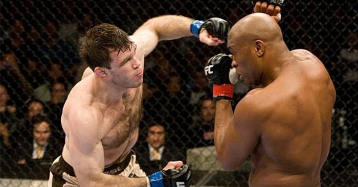 Anderson Silva takes out Forrest Griffin with ease.