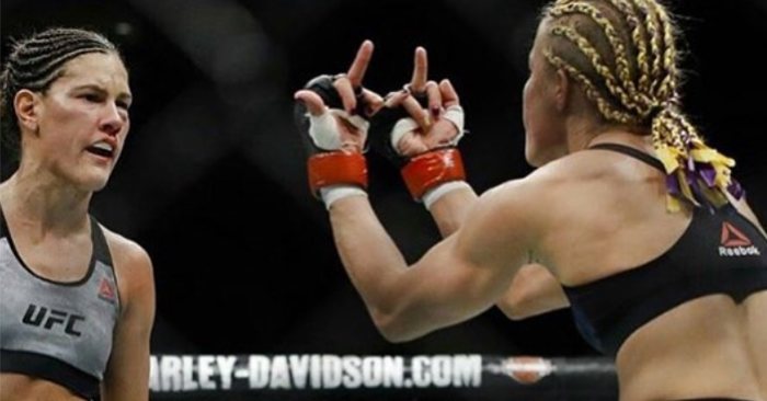 Felice Herrig explains why she got super heated with Cortney Casey at UFC 218.