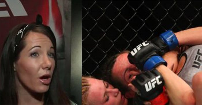 ﻿ UFC strawweight Angela Magana made her first octagon appearance since 201...