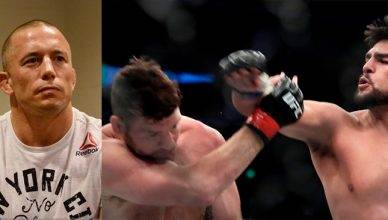 Georges St-Pierre isn't sure why the UFC let Michael Bisping fight after being finished at UFC 217
