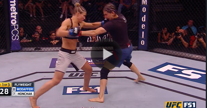 Roxanne Dominates, Finishes Honchak With Strikes | UFC Results - MMA ...