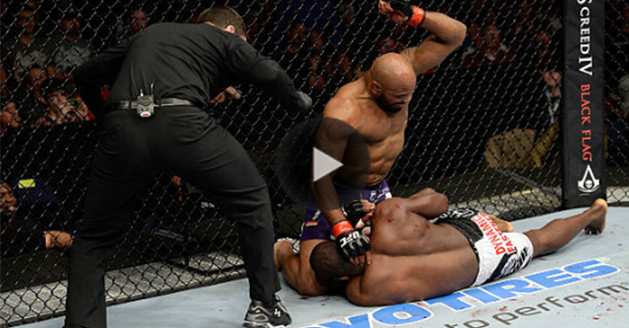 Here's What Happened When Yoel Romero Threw 12-6 Elbows On Brunson