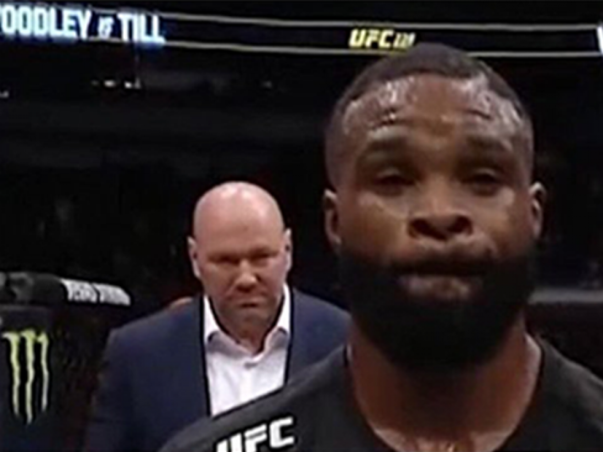 Dana White Even More Upset Than First Thought, Cage Side Reaction Photo To  Woodley-Till Revealed - MMA Imports
