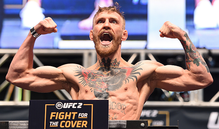 Side-By-Side — Conor McGregor At 145 vs. 170 - MMA Imports