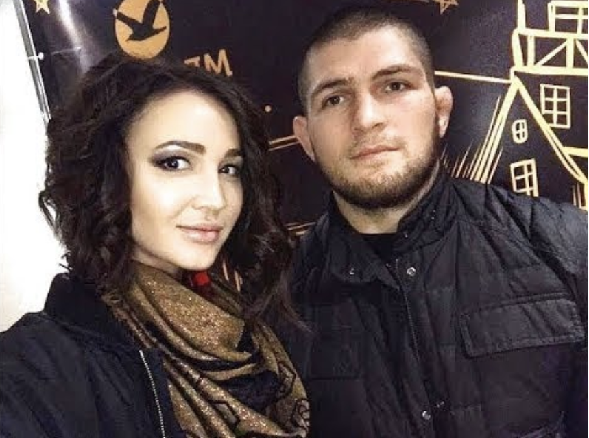 Rare Photo Of Khabib With His Unveiled Wife Emerges Following UFC 229 Win MMA Imports